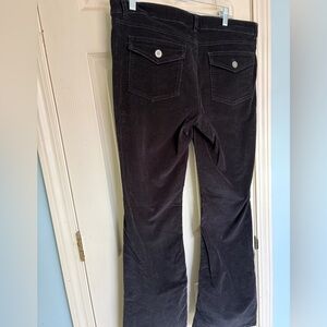 Vintage Victoria’s Secret Women's Black Corduroy Pants
